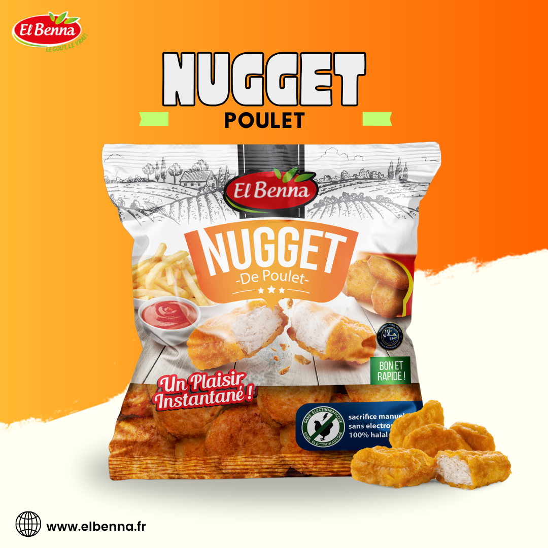 Gamme volaille : Nugget Poulet